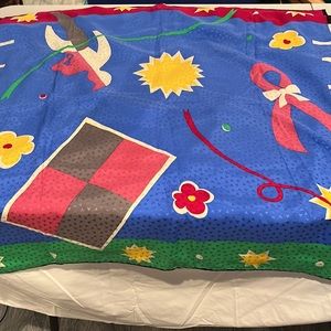 Tiffany 100% Silk Breat Cancer Awareness Pink Ribbon Scarf